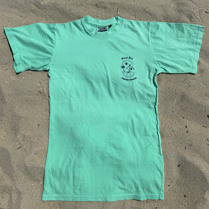 Beach Life Sunset Beach Tee