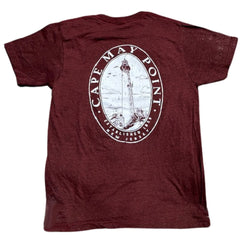Cape May Point Oval Lighthouse Tee