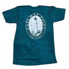 Cape May Point Oval Lighthouse Tee