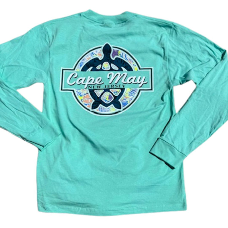 Cape May Turtle Long Sleeve Tee