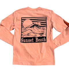 Sunset Wave Long Sleeve Tee