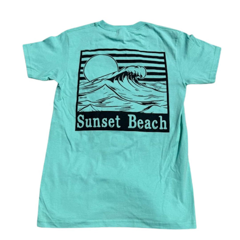 Sunset Wave Short Sleeve Tee