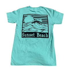 Sunset Wave Short Sleeve Tee