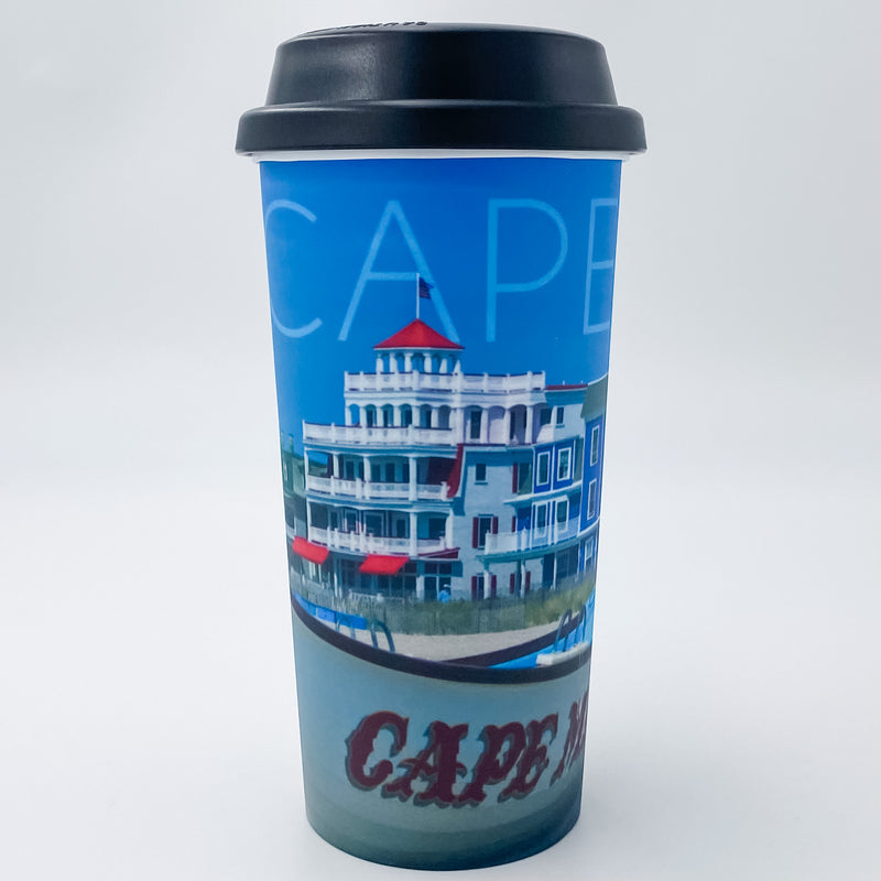 Cape May Beachfront Travel Mug