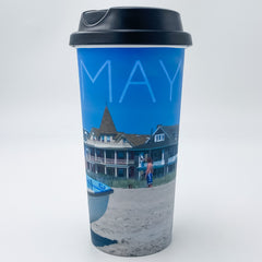 Cape May Beachfront Travel Mug