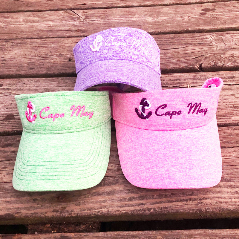 Cape May Visor with Anchor Design