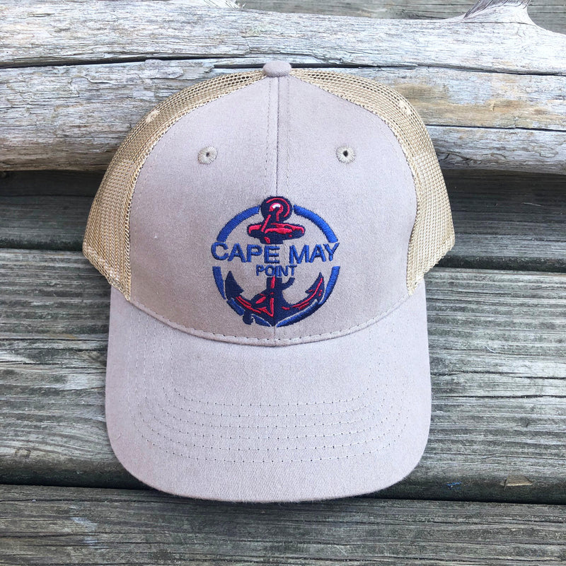 Cape May Point Anchor Design Hat