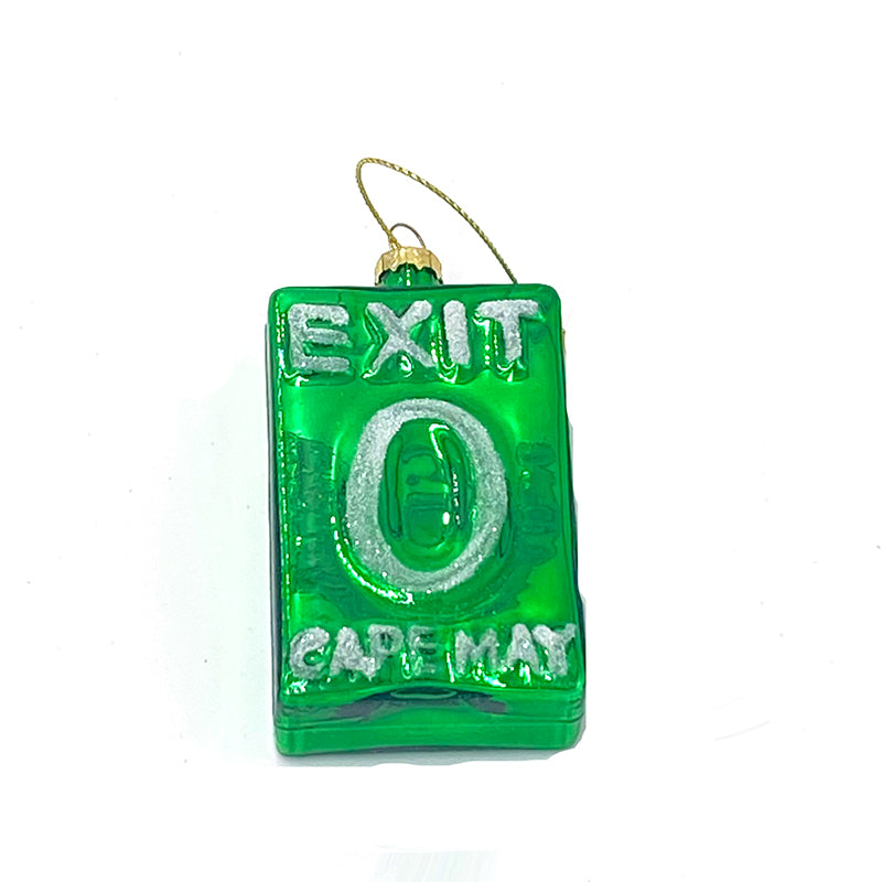Exit Zero Shiny Ornament