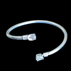 Sterling Silver Cape May Diamond Bracelet