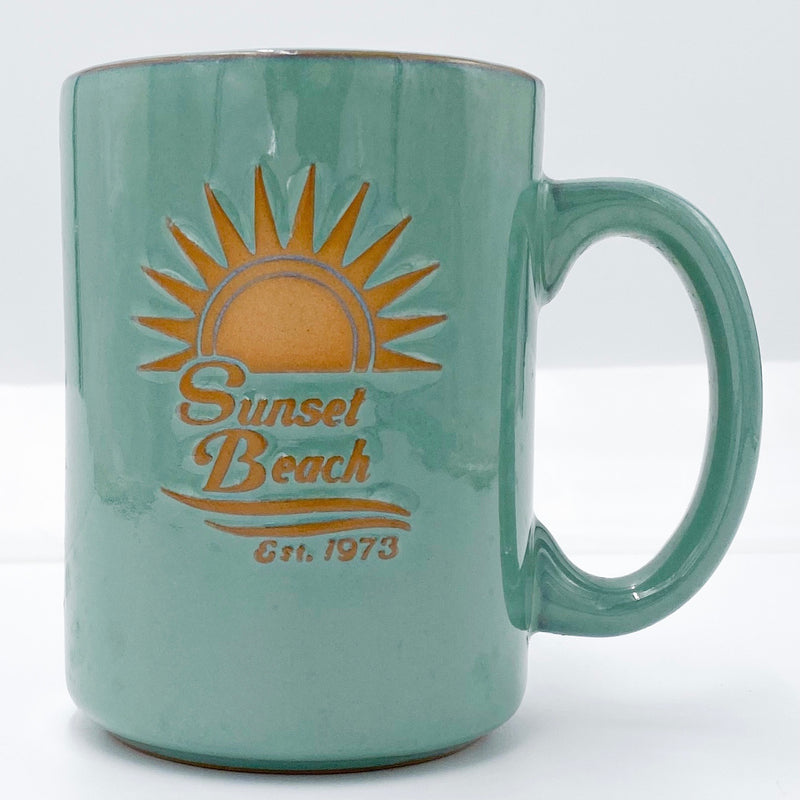 Sunset Beach Mug - Green